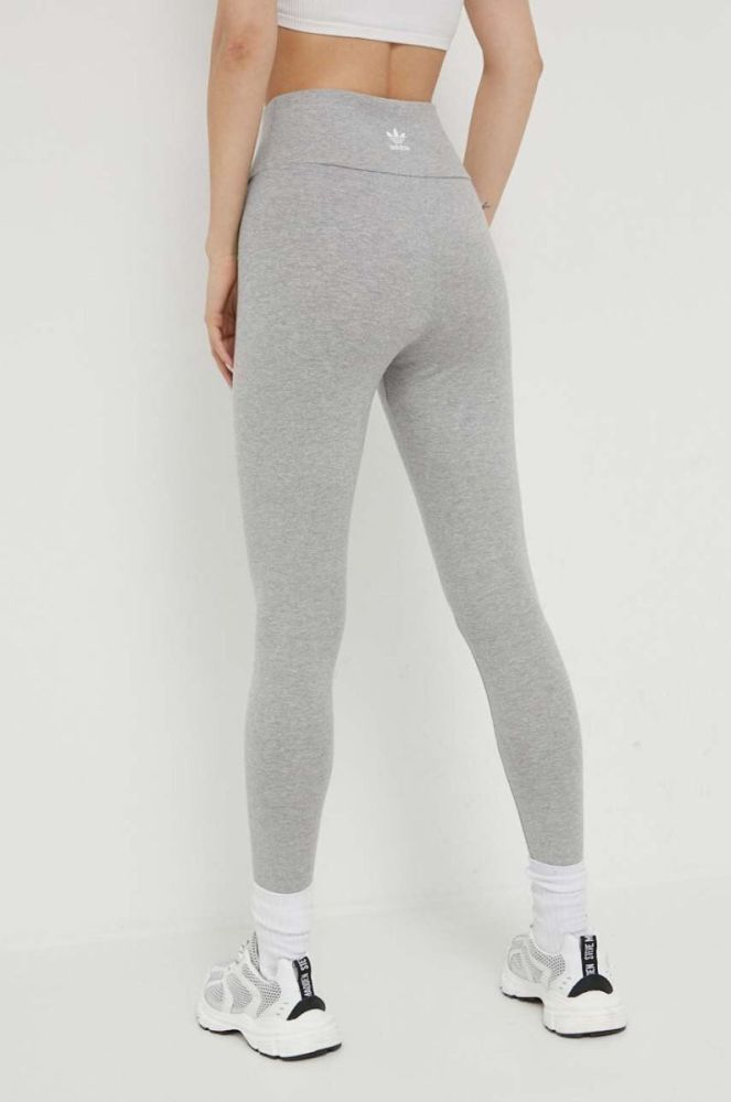 Легінси adidas Originals жіночі колір сірий меланж IA6447-grey фото 3