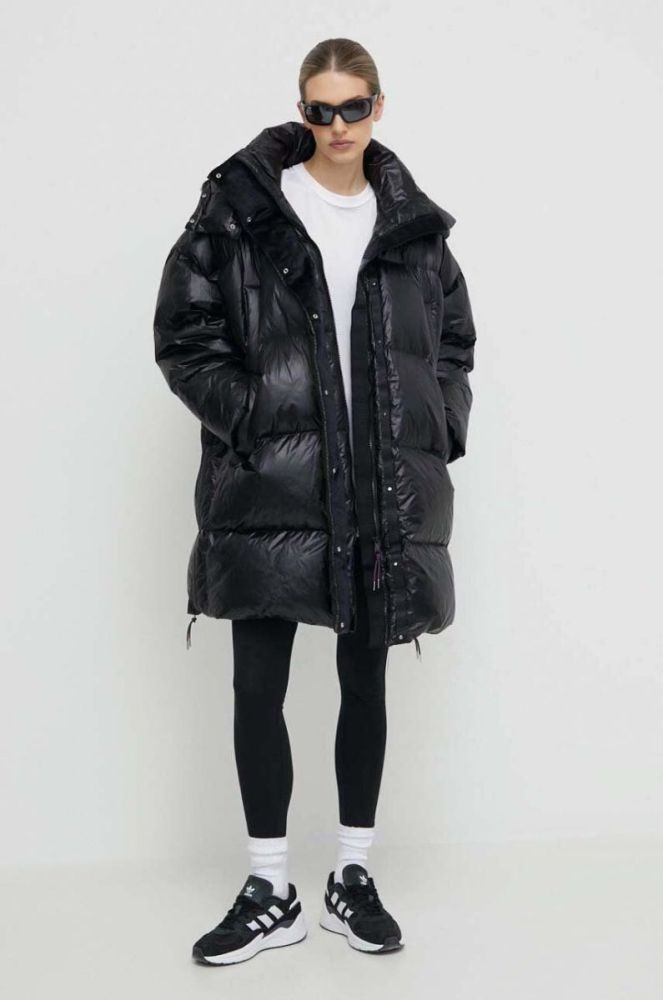 Легінси adidas Originals 3 Stripes Tigh жіночі колір чорний з аплікацією IB7383-black фото 2