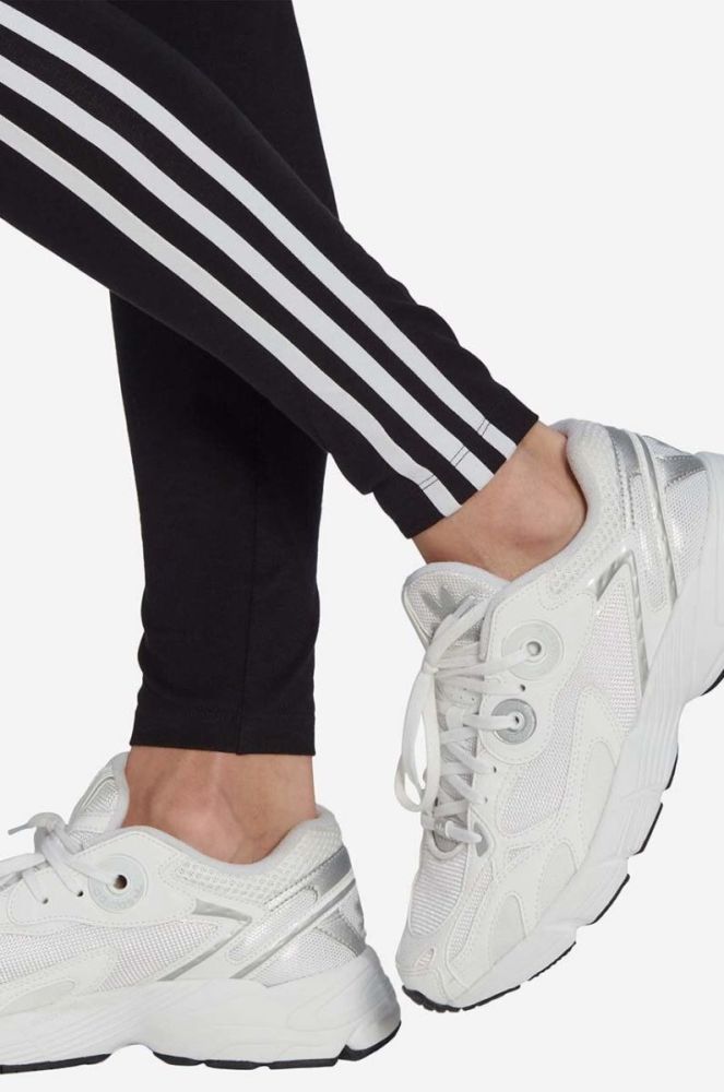 Легінси adidas Originals 3 Stripes Tigh жіночі колір чорний з аплікацією IB7383-black фото 6