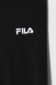 Дитячі легінси Fila колір чорний однотонні (3475298)