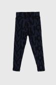Дитячі легінси Tommy Hilfiger колір синій візерунок
