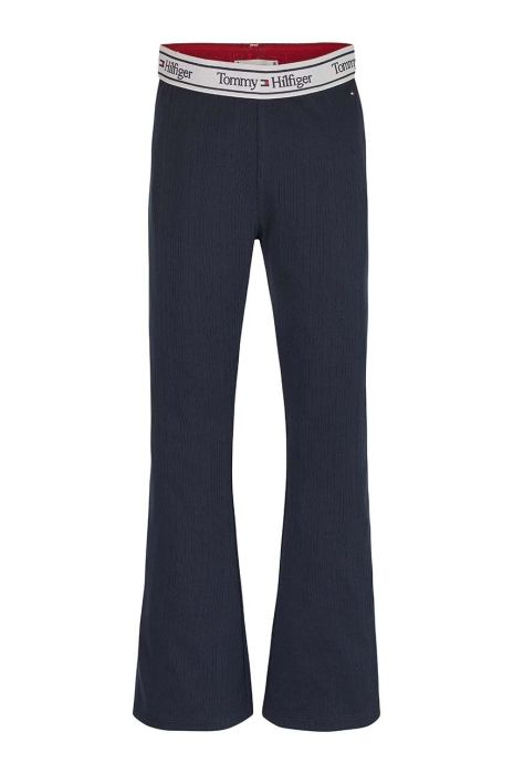 Дитячі легінси Tommy Hilfiger колір синій однотонні (2911173)
