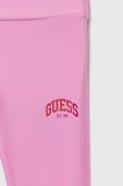 Дитячі легінси Guess колір фіолетовий однотонні (2874012)