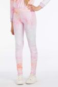 Дитячі легінси Guess колір рожевий візерунок (2850981)