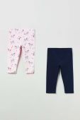 Дитячі легінси OVS колір рожевий візерунок (3128254)