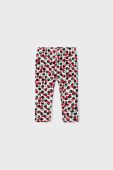Дитячі легінси Mayoral колір червоний візерунок