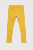 Дитячі легінси United Colors of Benetton колір жовтий однотонні (2979870)