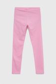 Дитячі легінси United Colors of Benetton колір рожевий однотонні (2979843)