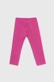 Дитячі легінси United Colors of Benetton колір фіолетовий однотонні (2984411)