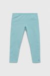 Дитячі легінси United Colors of Benetton однотонні колір блакитний (2984417)