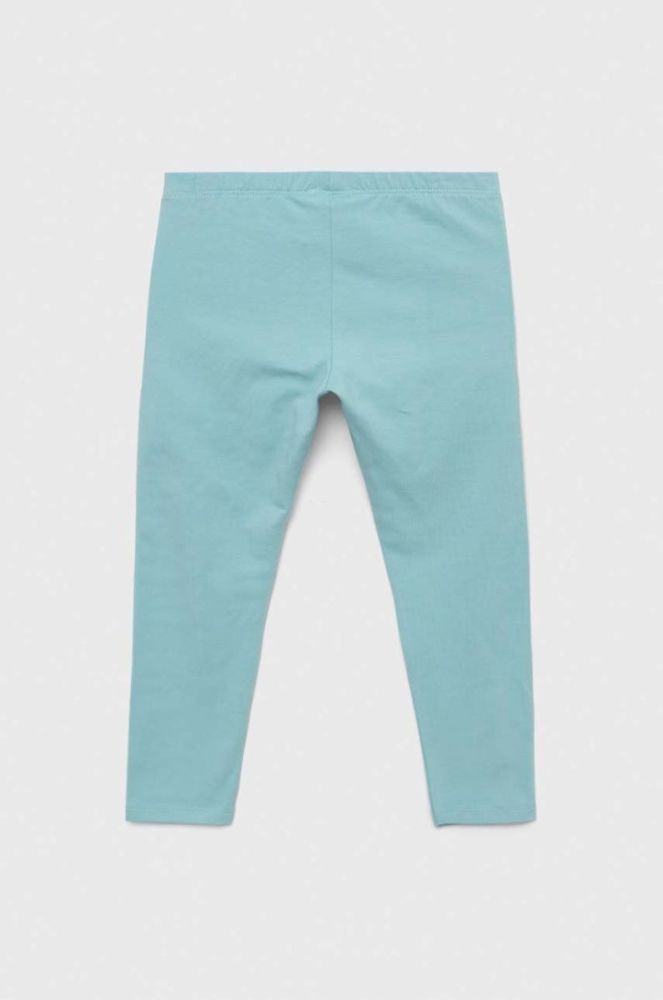 Дитячі легінси United Colors of Benetton однотонні колір блакитний (2984417) фото 2