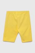 Дитячі легінси United Colors of Benetton колір жовтий однотонні (3282639)