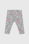 Дитячі легінси United Colors of Benetton колір сірий візерунок (3003957)