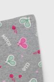 Дитячі легінси United Colors of Benetton колір сірий візерунок (3003957)