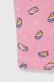 Дитячі легінси United Colors of Benetton колір рожевий візерунок (3003939)