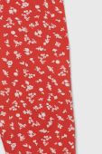 Дитячі легінси United Colors of Benetton колір червоний візерунок