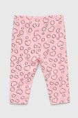 Легінси для немовлят Birba&Trybeyond колір рожевий візерунок