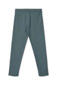 Дитячі легінси Liewood однотонні колір блакитний