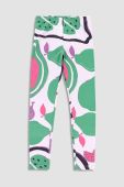 Дитячі легінси Coccodrillo колір рожевий візерунок (2990450)