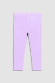 Легінси для немовлят Coccodrillo колір фіолетовий з принтом