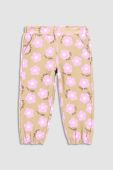 Дитячі спортивні штани Coccodrillo колір бежевий візерунок (3028020)
