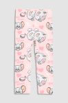 Дитячі легінси Coccodrillo x Tom And Jerry колір рожевий візерунок