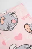 Дитячі легінси Coccodrillo x Tom And Jerry колір рожевий візерунок