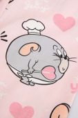 Дитячі легінси Coccodrillo x Tom And Jerry колір рожевий візерунок