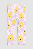Дитячі легінси Coccodrillo x Looney Tunes колір фіолетовий візерунок