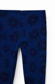 Дитячі легінси Desigual колір синій візерунок (3045052)
