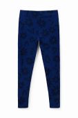 Дитячі легінси Desigual колір синій візерунок (3045052)
