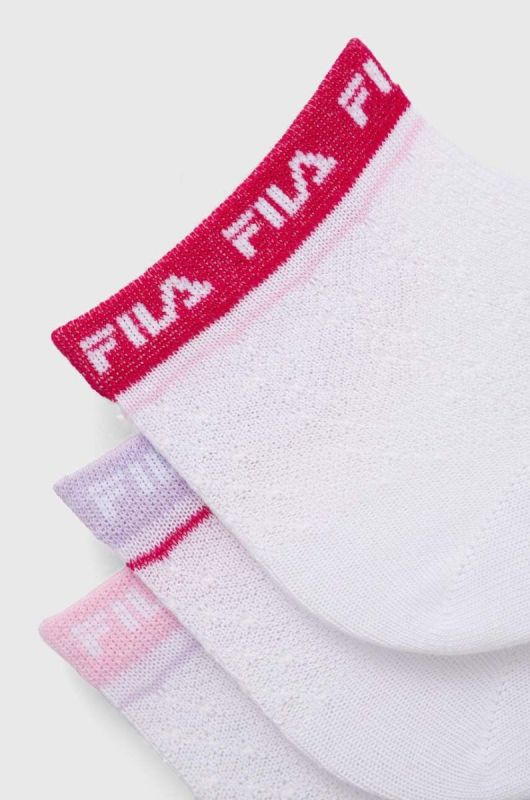 Дитячі шкарпетки Fila 3-pack колір барвистий (3207115) фото 2