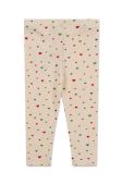 Дитячі бавовняні легінси Konges Sl?jd візерунок колір барвистий