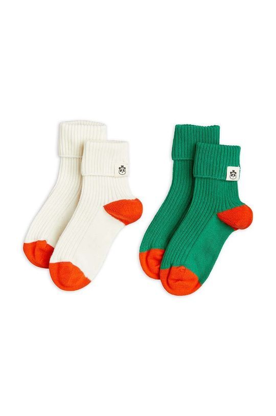 Дитячі шкарпетки Mini Rodini 2-pack колір барвистий (2909220)