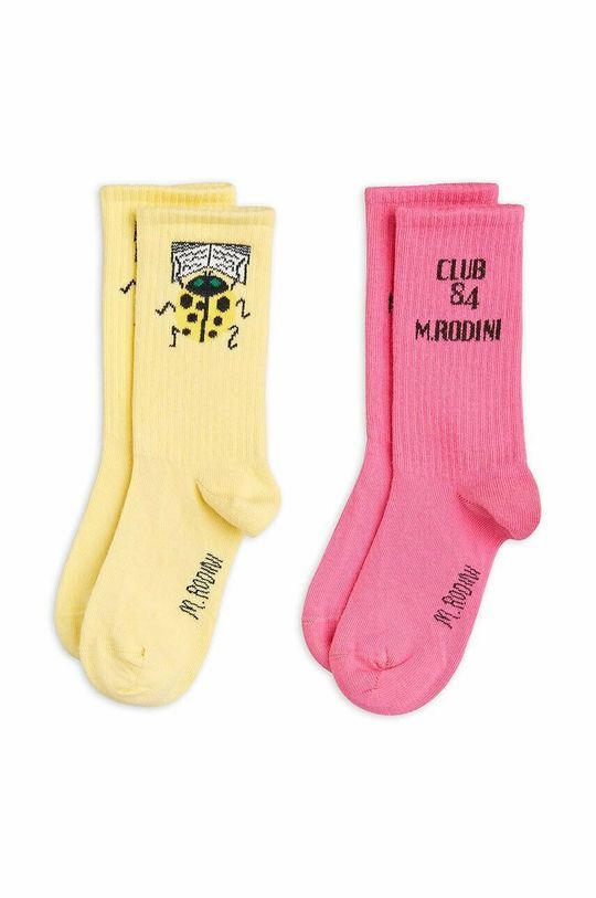 Дитячі шкарпетки Mini Rodini 2-pack колір барвистий (3052396)