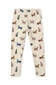 Дитячі легінси Liewood колір бежевий візерунок (3279245)