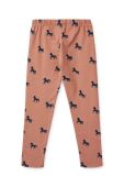 Дитячі легінси Liewood колір бежевий візерунок (3279207)