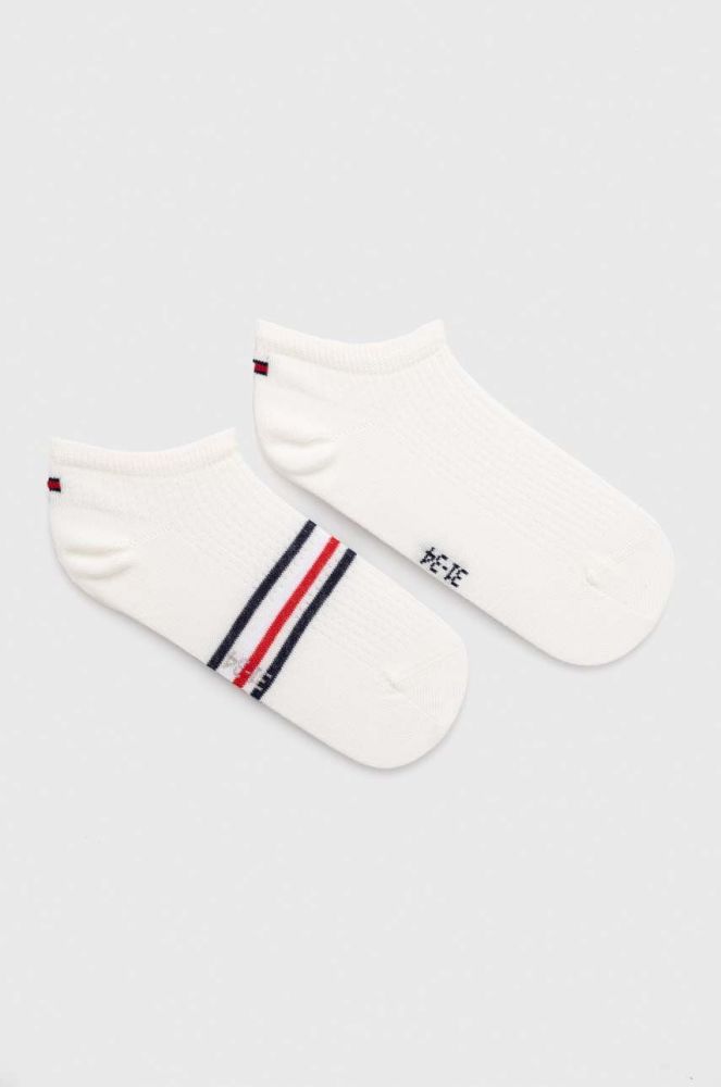 Дитячі шкарпетки Tommy Hilfiger 2-pack колір бежевий (3000409)