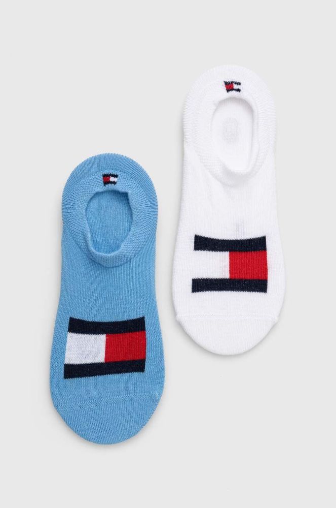 Дитячі шкарпетки Tommy Hilfiger 2-pack колір блакитний (3000453)