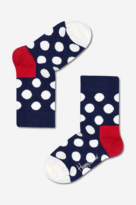 Дитячі шкарпетки Happy Socks Big Dot Sock колір синій