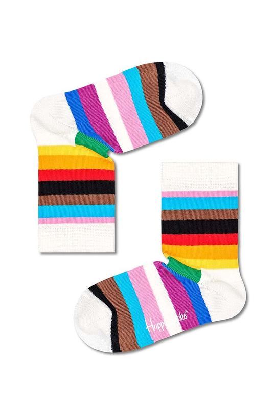 Дитячі шкарпетки Happy Socks Kids Pride Stripe колір барвистий