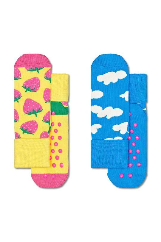 Дитячі шкарпетки Happy Socks Kids Strawberry 2-pack колір барвистий