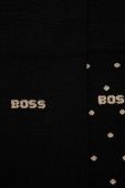 Шкарпетки BOSS 2-pack чоловічі колір чорний (2922084)
