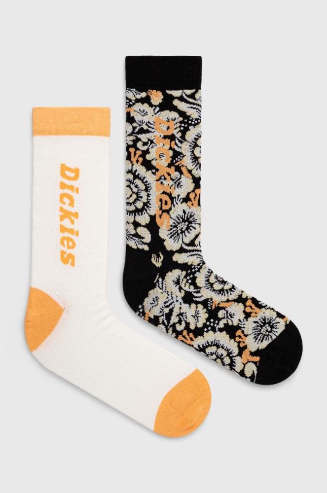 Шкарпетки Dickies 2-pack чоловічі колір помаранчевий