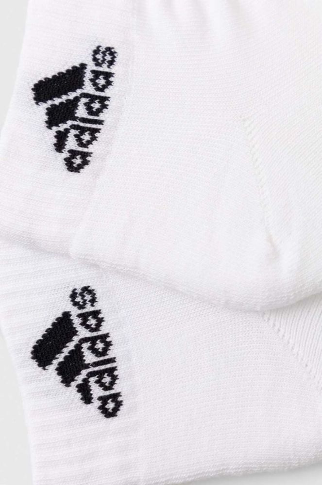 Шкарпетки adidas 3-pack колір білий (2988229) фото 2