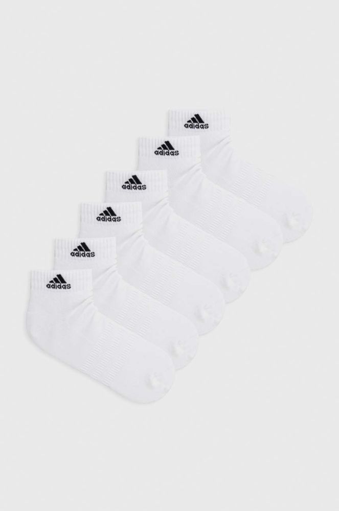 Шкарпетки adidas Performance 6-pack колір білий (2936116)