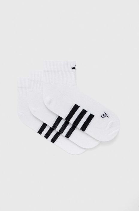 Шкарпетки adidas Performance 3-pack колір білий (2882843)