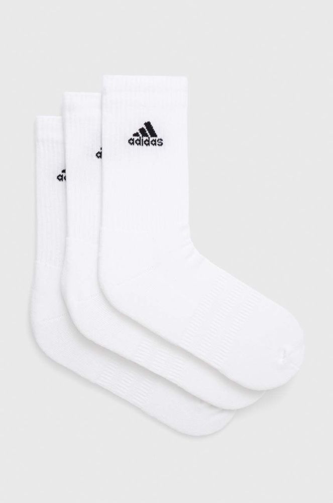 Шкарпетки adidas Performance 3-pack колір білий (2905978)