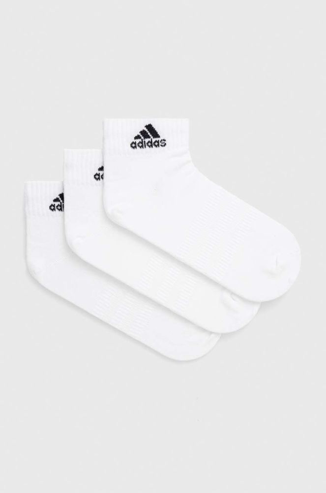 Шкарпетки adidas Performance 3-pack колір білий (2905980)