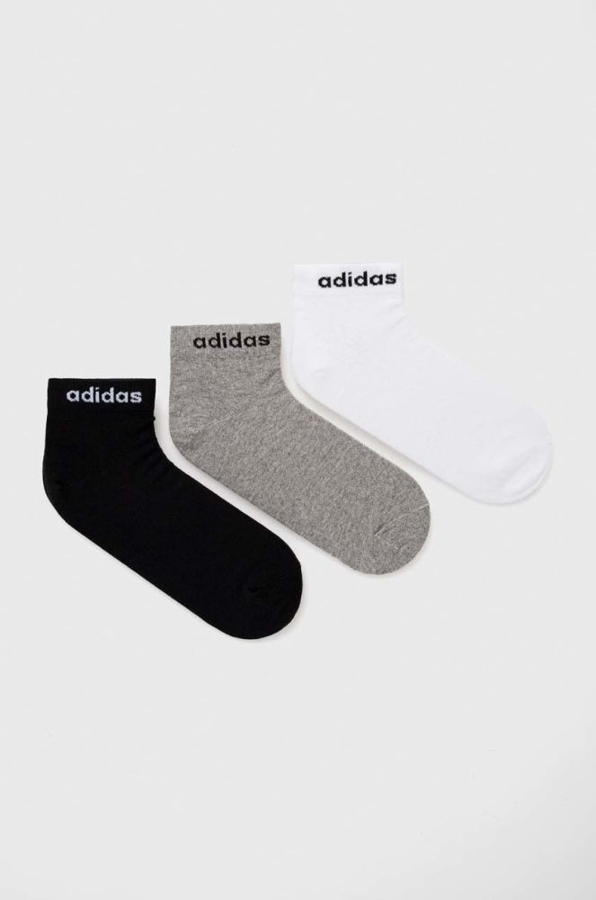 Шкарпетки adidas Performance 3-pack колір чорний (2882855)